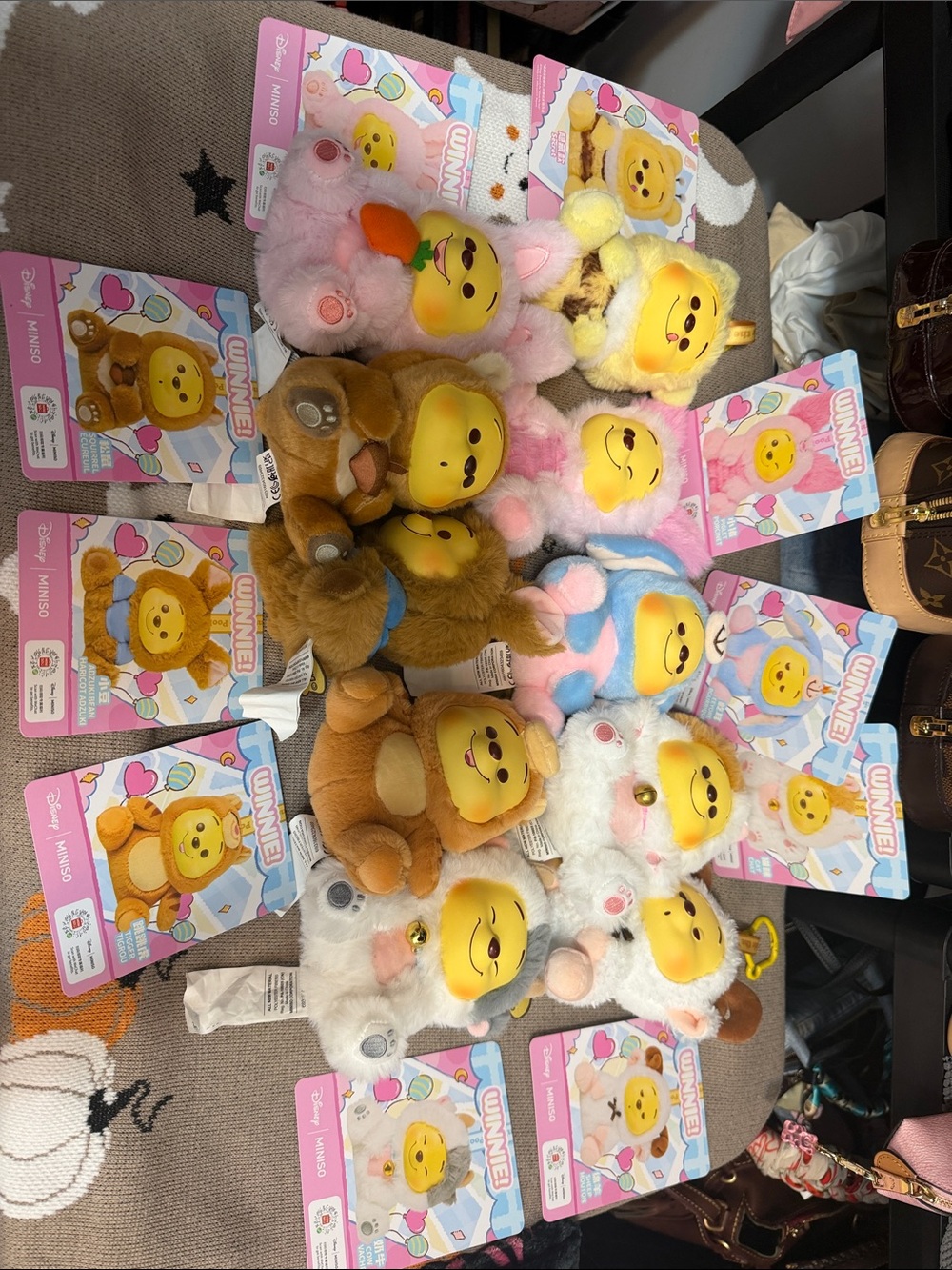 MINISO Disney Winnie the Pooh Plush pendants